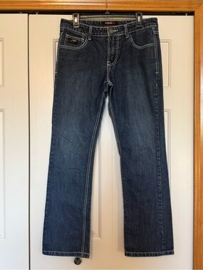 Women’s Forge‎ Fire Resistant Dark Indigo Boot Cut Jeans —